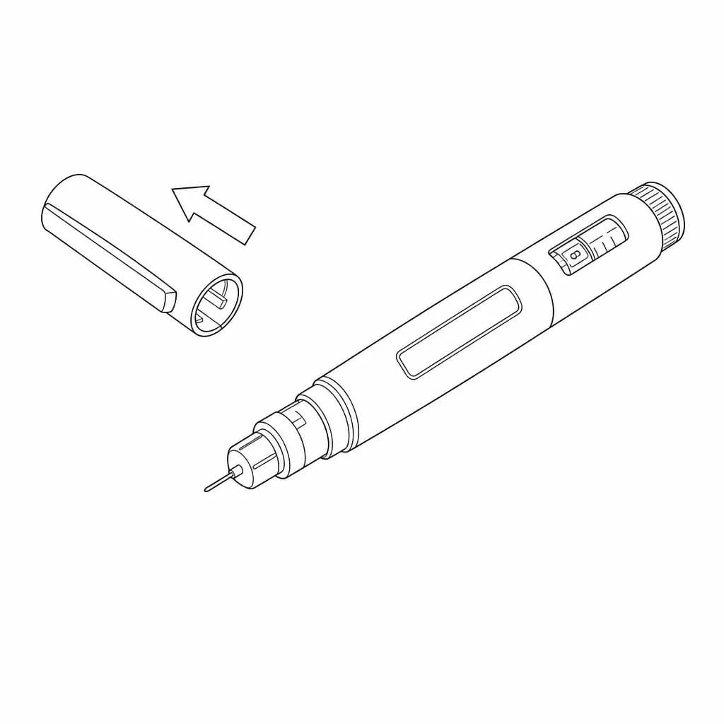 Remove cap
